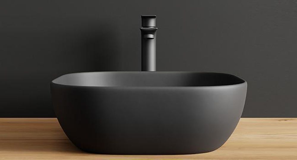 Aufsatzwaschbecken 42 cm gold