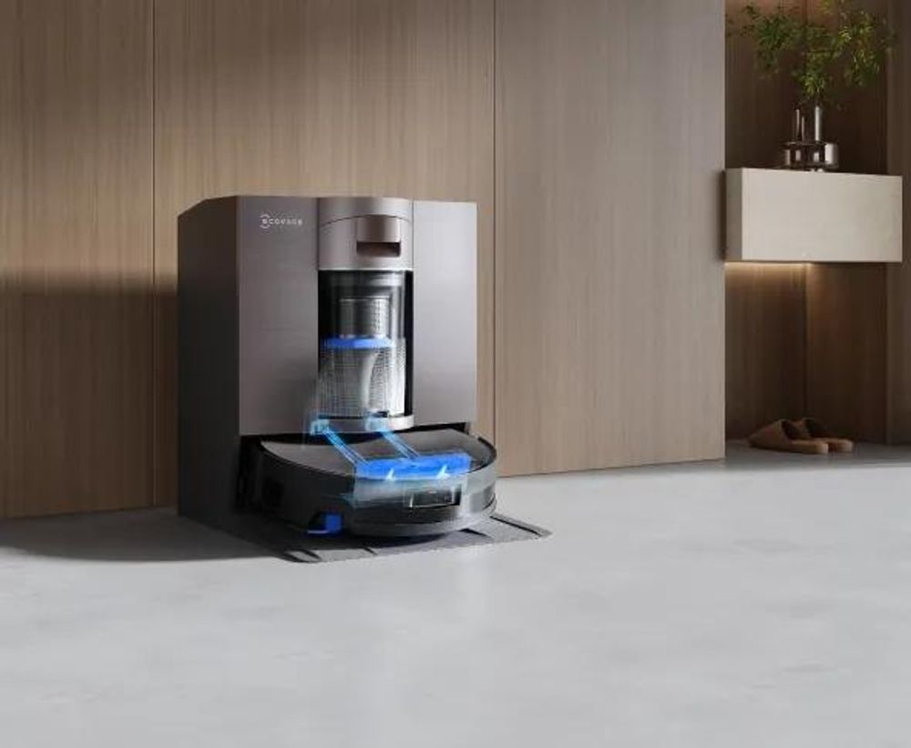 ECOVACS DEEBOT X11 OmniCyclone Saugroboter mit 2pcs Free Originale Reinigungslösung, Staubsauger Roboter mit 19.500 Pa, PowerBoost Technologie