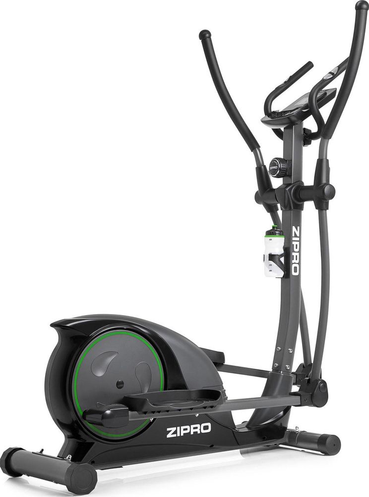 Orbitrek ZIPRO Hulk – magnetyczny orbitrek do użytku domowego, wytrzymałość do 150 kg, cichy, 8 poziomów oporu, czujnik tętna, uchwyt na tablet