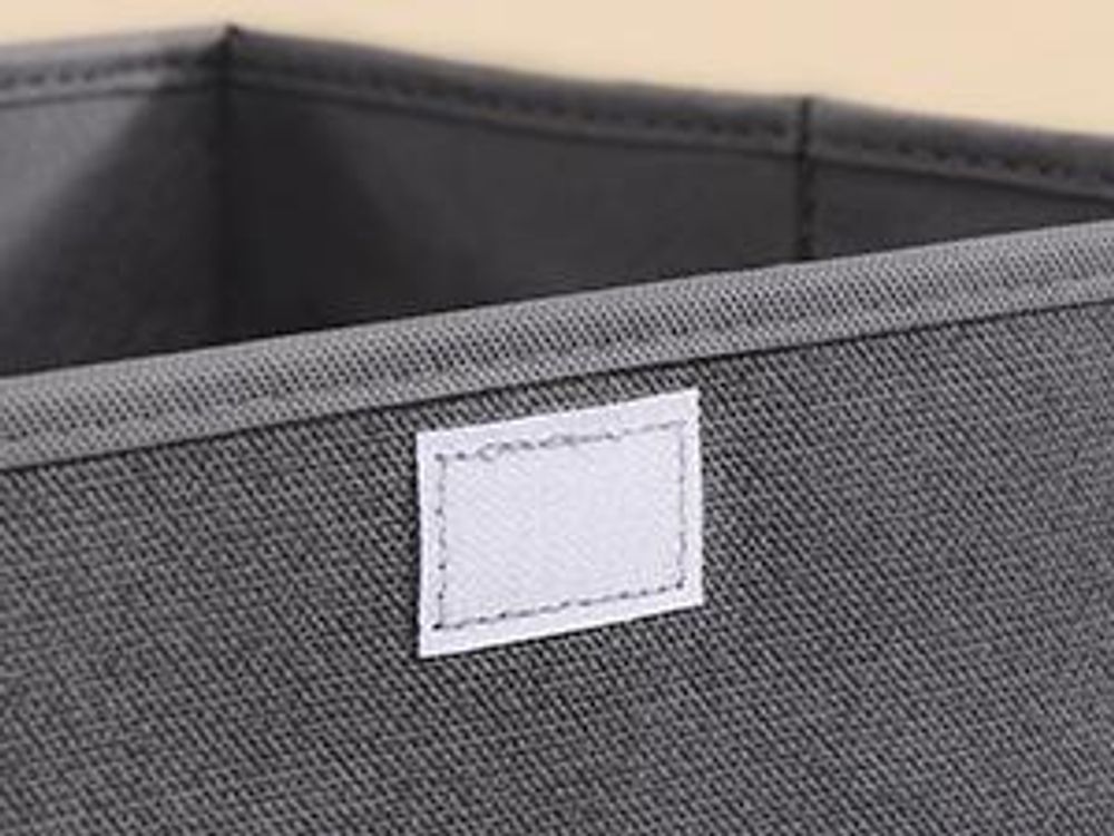 SONGMICS Aufbewahrungsbox mit Deckel, klappbar, 3er Set, 50 x 30 x 30 cm