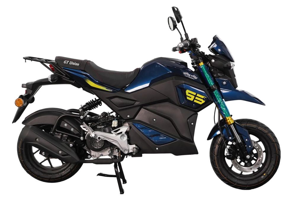 Motorroller - Moped Hammer 50ccm 45 km/h Euro 5 blau GT Union