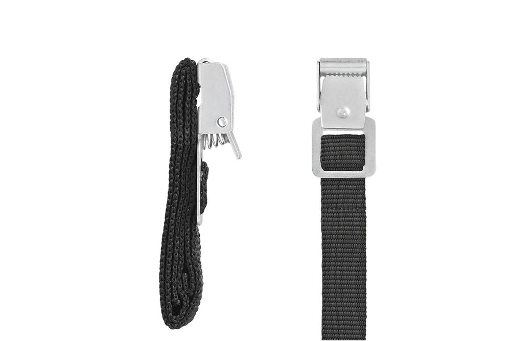 Zaväzovacie popruhy s kovovou prackou 18mm-40cm - sada 4 kusov