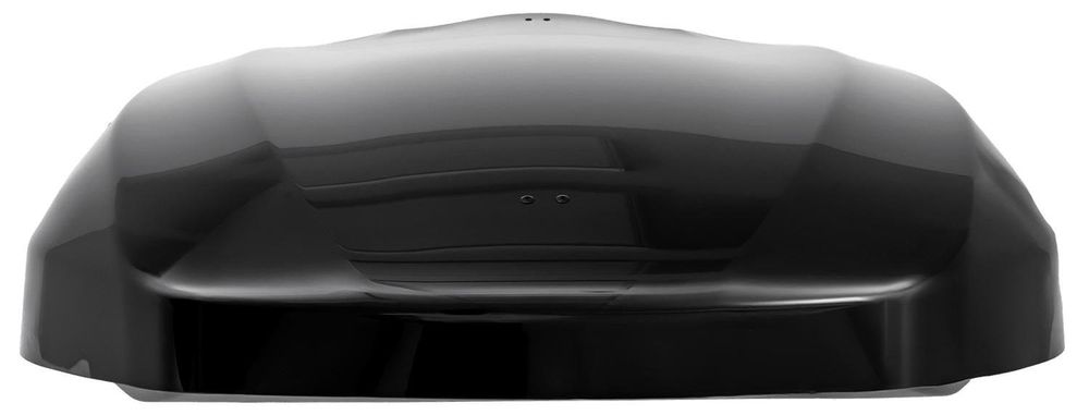 Inter Pack Skugga L 660 Dachbox flach 28 cm hoch 300L schwarz glänzend