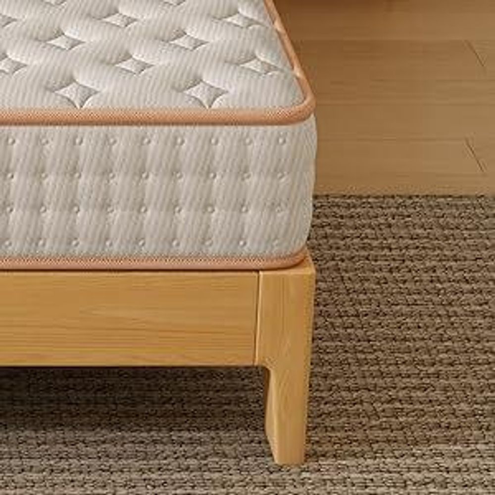 DEWINNER Matratze 160 x200 cm, 18 cm Schaumstoff und Memory-Schaum, perfekte Stützkraft, hohe Elastizität, extrem atmungsaktiv, beidseitig