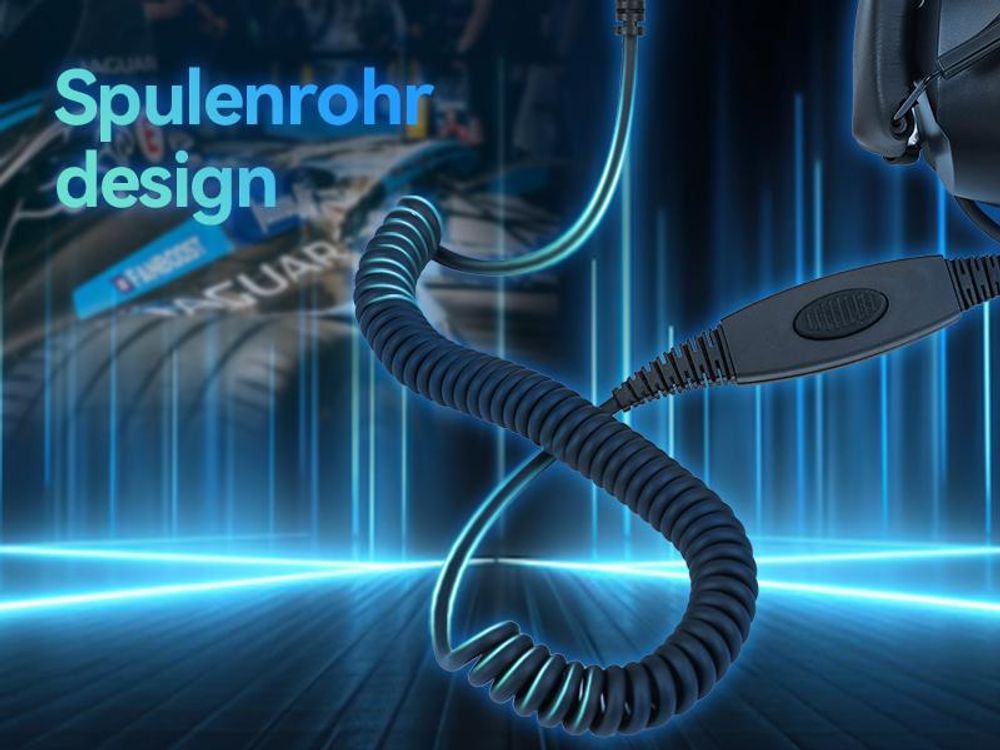 Retevis EHK012 Walkie Talkie Headset mit Geräuschunterdrückung, Kenwood 2-Pin Kopfhörer, 24 dB,Volume Adjustment, Kompatibel mit RT24 RT27 BaofengUV5R