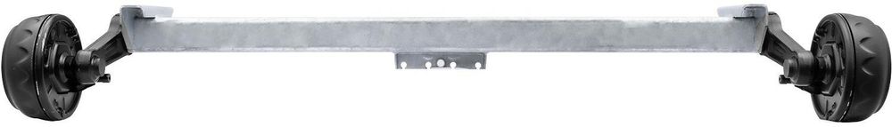 KNOTT gebremste Achse 1350 kg, 1300x1750 mm, 5x112 für Autotransporter