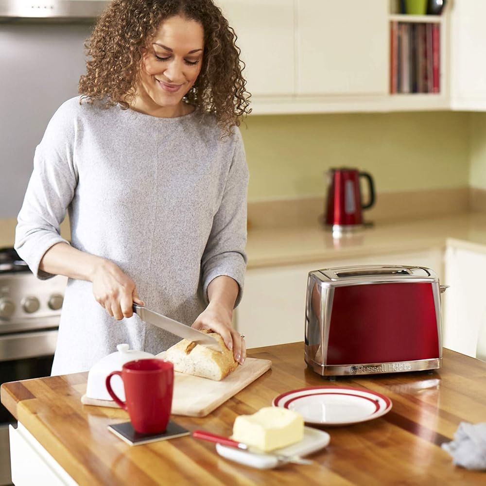 Russell Hobbs Luna Solar Red Kompakt-Toaster 23220-56