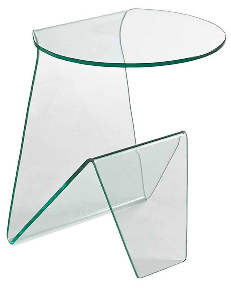 freiraum Beistelltisch 7/173 – Glastisch mit moderner Klaroptik