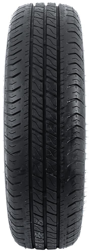 UNITRAILER Komplettrad 155/70 R13 75N schwarz für leichte PKW-Anhänger