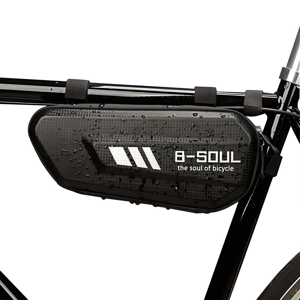 Fahrrad Rahmentasche Dreiecktasche Schwarz Wasserdicht Gepäckträgertasche Fahrradtasche Rahmentasche für Mountainbike MTB Renrad E-Bike Retoo