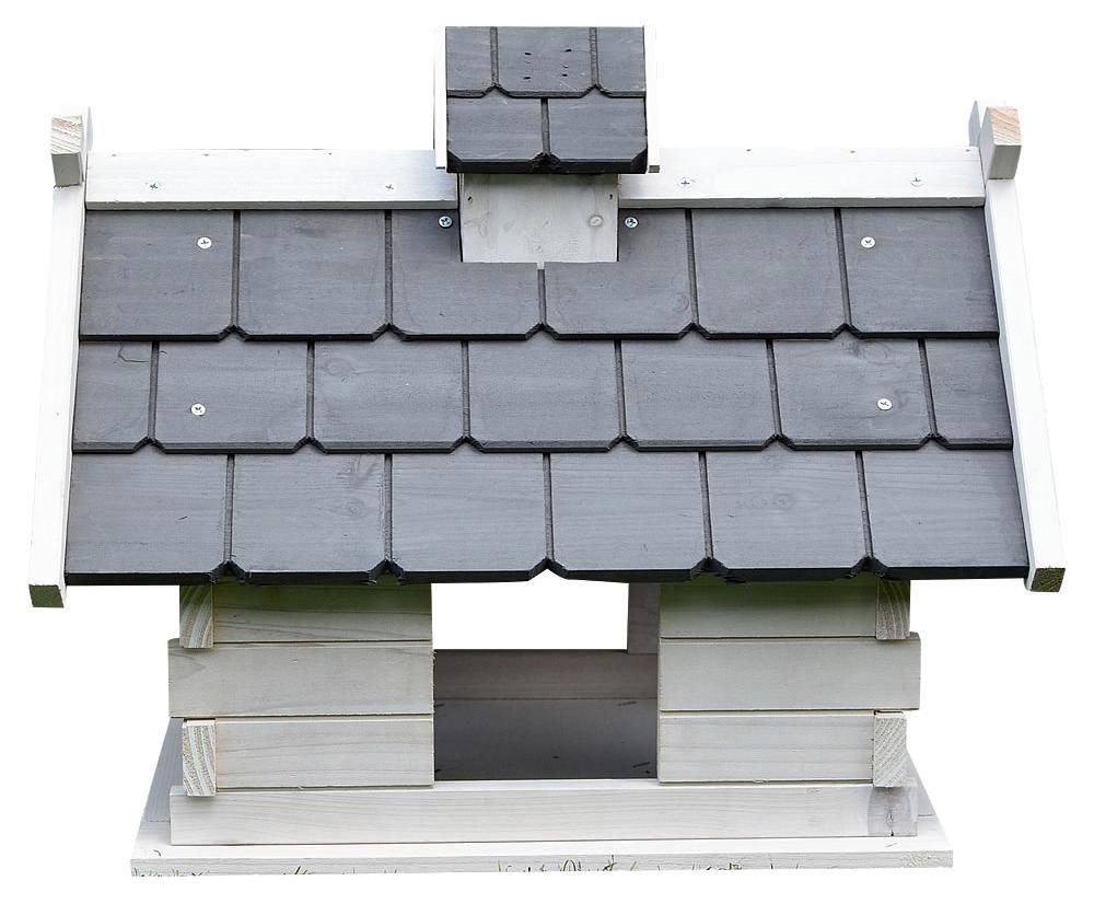 Vogelhaus Vogelfutterhaus Holz – Detailansicht