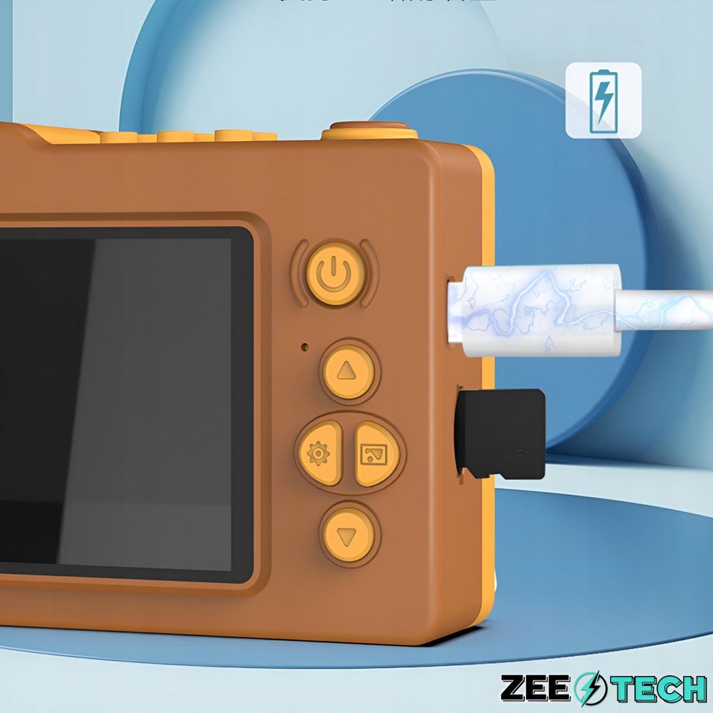 Digitale Kinderkamera 40Mp Selfie-Kamera Spiele + 32Gb Karte