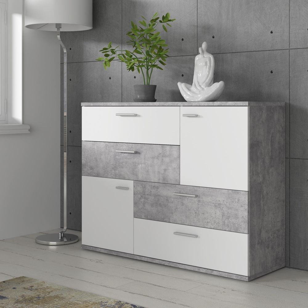 Kommode Skive von freiraum – moderne Kommode mit viel Stauraum und robustem Oberboden