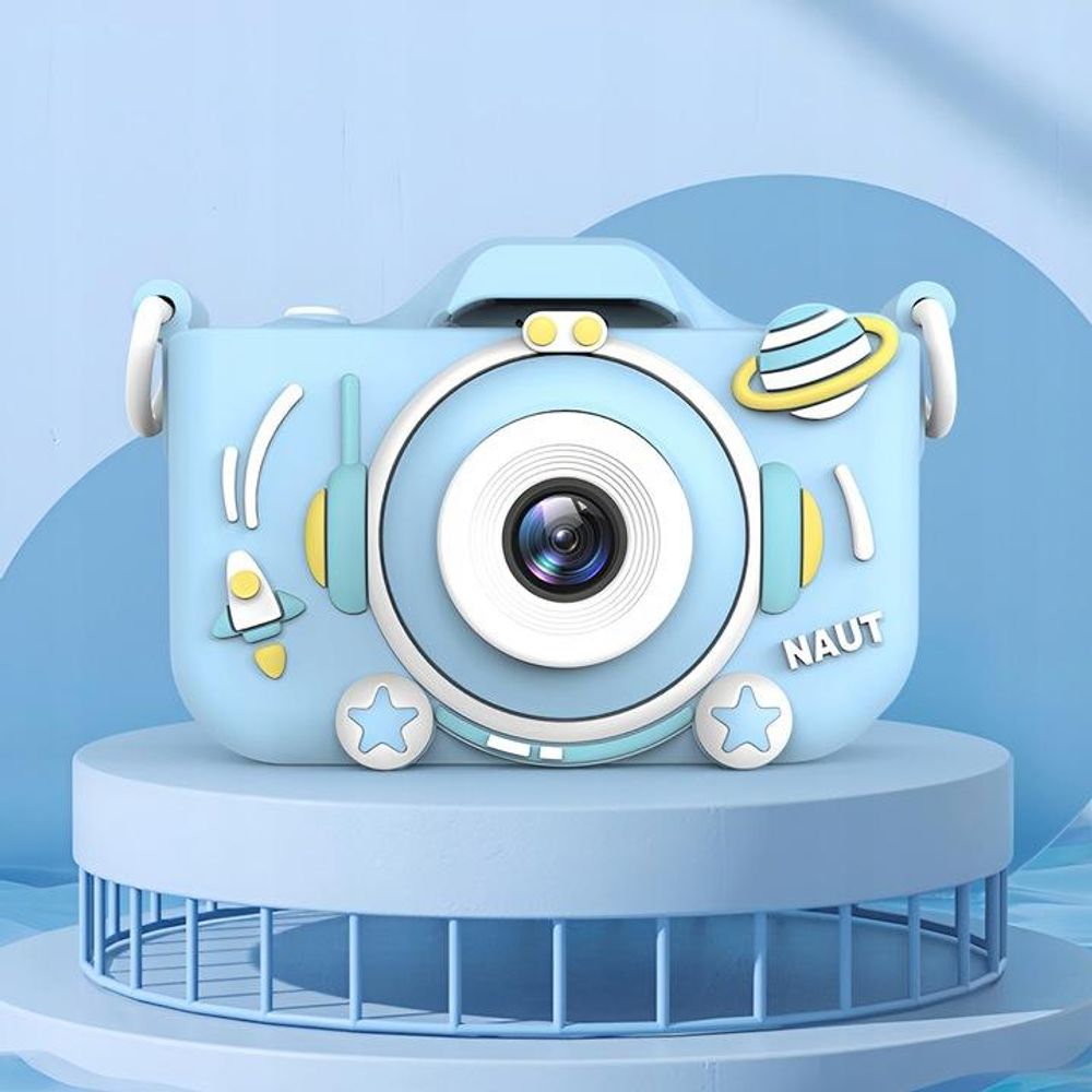 Digitalkamera für Kinder 40MP Spielzeugkamera mit Spielen + 32GB Karte