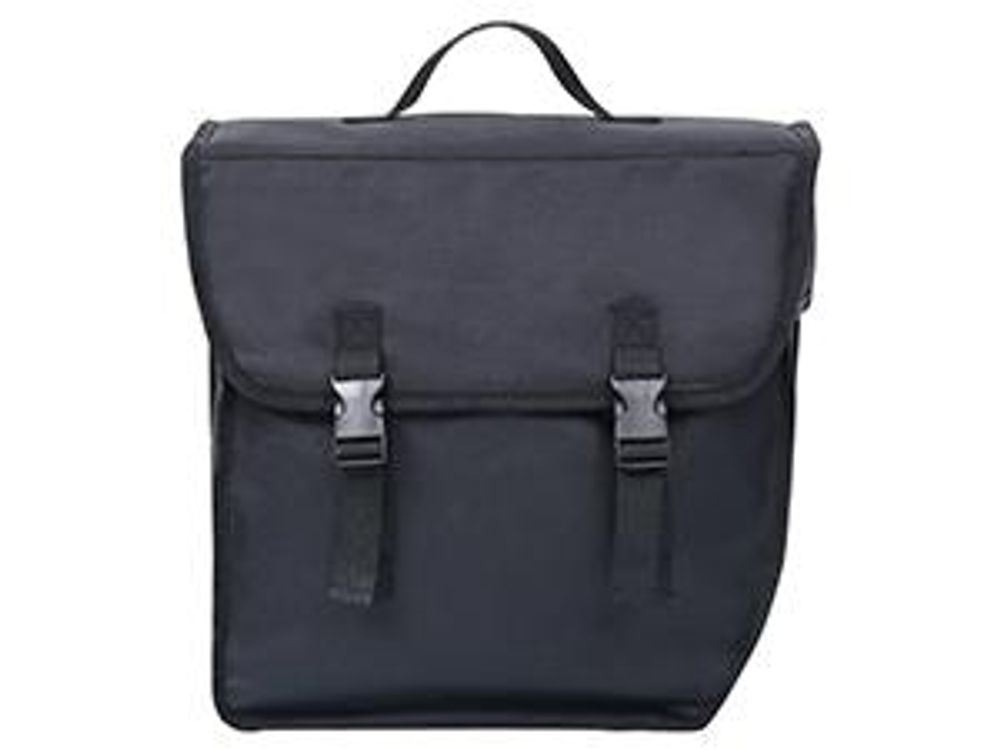 vidaXL Borsa da bicicletta per portapacchi Impermeabile 21 L Nero