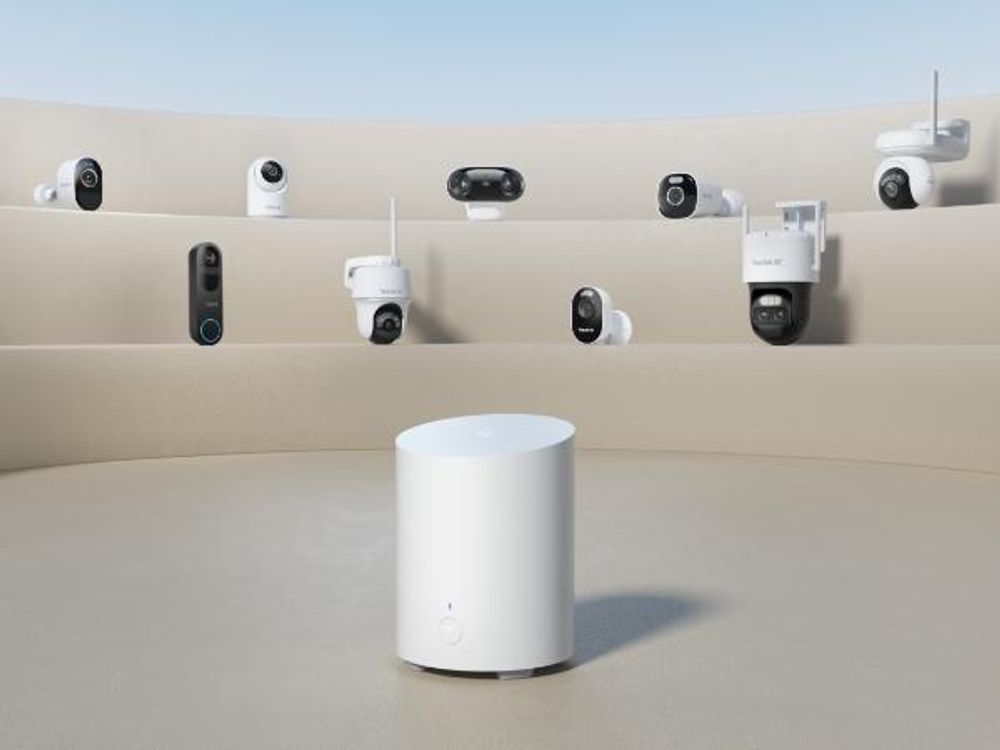 Reolink Home Hub Mini, Drahtlose Sicherheitszentrale, Max. 8 Kameras, Unterstützung bis zu 1TB microSD-Karte, KI-Zusammenfassung, Dualband-WLAN