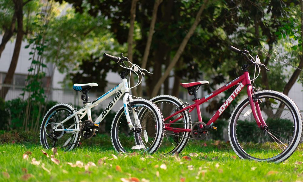 JOYSTAR 20 Zoll Kinderfahrrad für Jungen & Mädchen im Alter von 7-12 Jahren Hardtail Mountainbike für Kinder mit 7-Gang, Schwarz