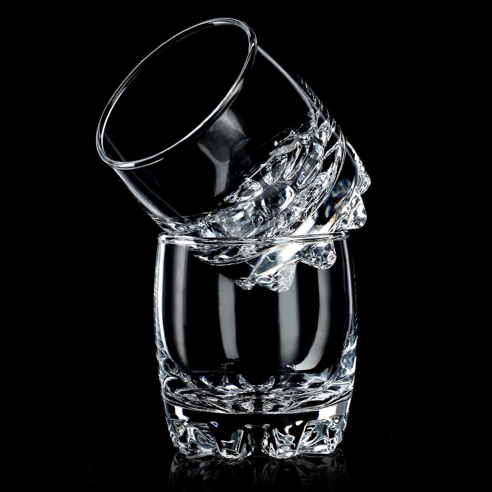 KADAX Wassergläser, Set de 6, Trinkgläser, Saftgläser aus Glas, robuste Gläser für Wasser, Saft, Garten, Party, Drink, Bier, Universalgläser, Cocktailgläser, Getränkegläser (Nadia, 300ml)