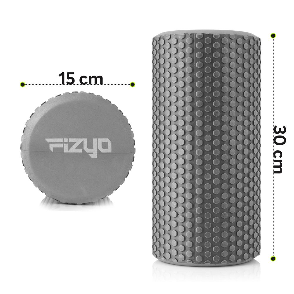 FIZYO-Massagerolle mit Noppen, 30x15 cm – Produktbild auf weißem Hintergrund