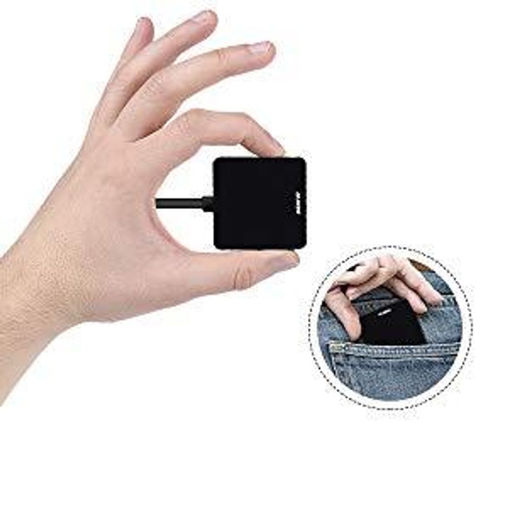 BENFEI Kabeladapter Mini DisplayPort auf HDMI VGA DVI 3in1 Adapter