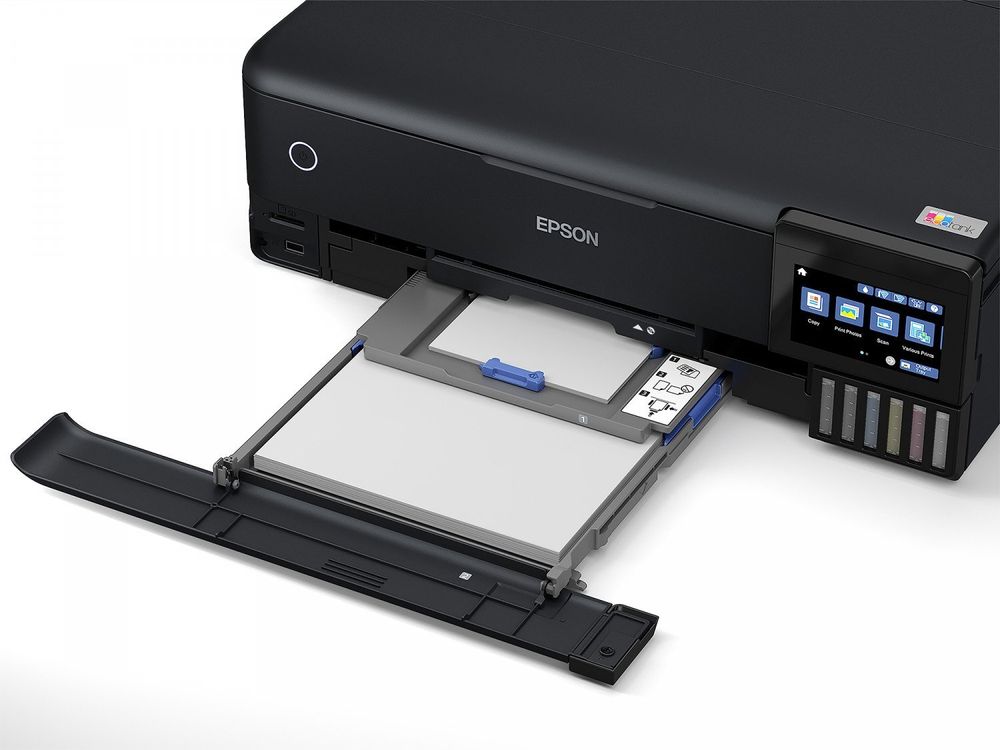 Epson EcoTank ET-8550 - Multifunktionsdrucker - Farbe - Tintenstrahl - wiederbefüllbar - A3 (Medien)