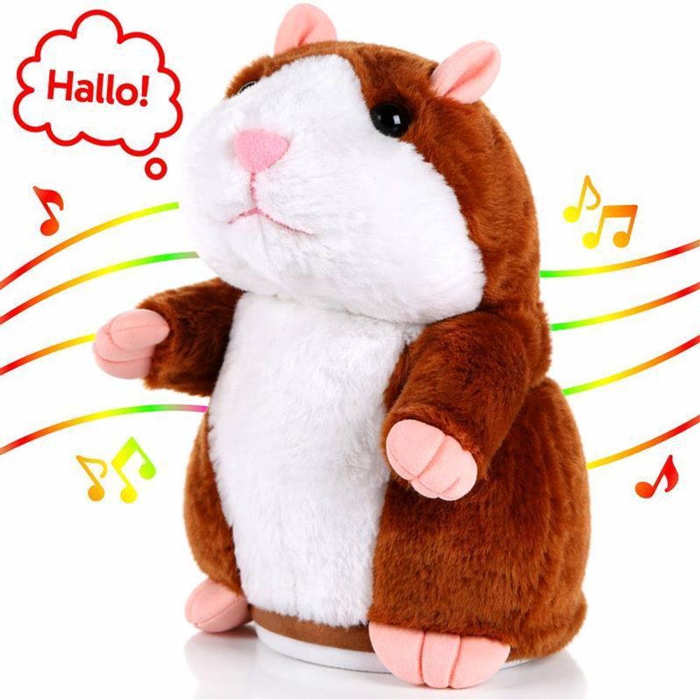 Interaktiver Hamster, der jedes Wort nachspricht