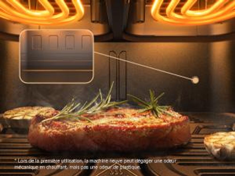 MOVA AeroChef FD20 Pro Friteuse à air chaud 9L Bi-Zone 2700W, SyncFinish™, Cuisson rapide et croustillante, Température 40-230°C