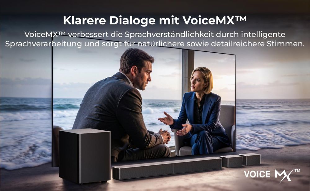 ULTIMEA Poseidon M100 7.1 Vollständig Kabelloses Surround-Sound-System mit Dolby Atmos