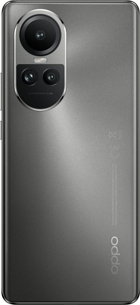 OPPO Reno 10 5G 17 cm (6.7") Dual-SIM Android 13 USB Typ-C 8 GB 256 GB 5000 mAh Grau, Silber