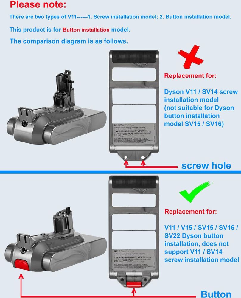 Dyson V11 Akku,Dyson V15 Akku,Dyson SV15 Akku,Dyson SV16 Akku