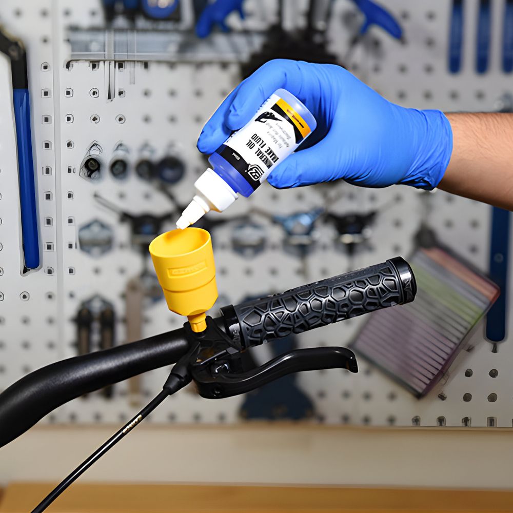 Entlüftungssatz Bleeding Kit 30-teilig Edge für Shimano Magura Bremsen mit M7 Adapter Anschlussstück Scheibenbremsen-Entlüftungssatz Retoo