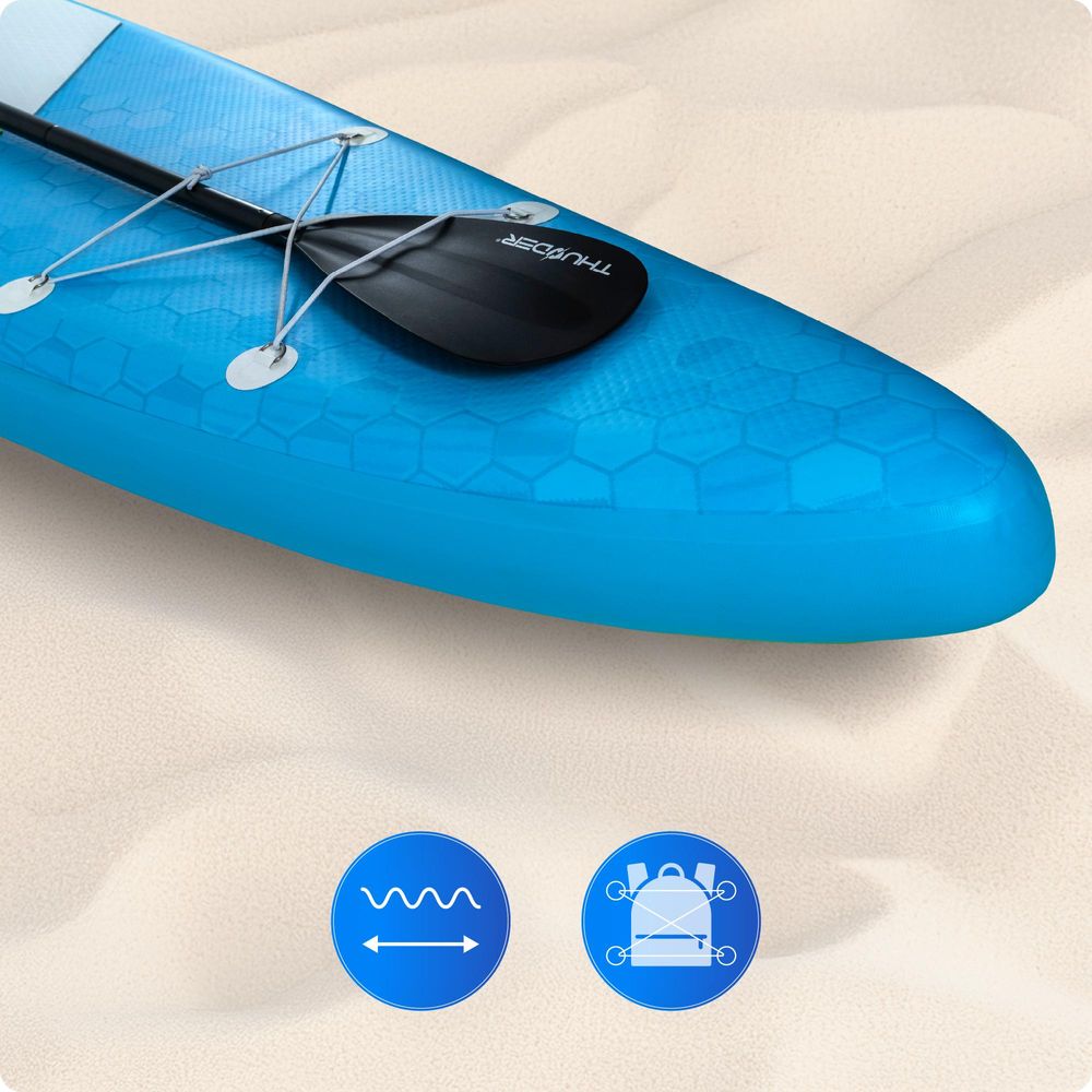 Thunder Itto Touring Stand Up Paddle Board 380 x 75 x 15 cm Blau 150 kg