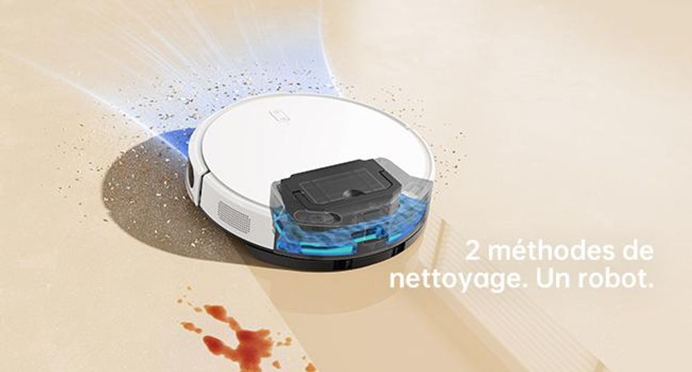 MOVA M1 Robot aspirateur et Serpillière 2-en-1 4.500Pa