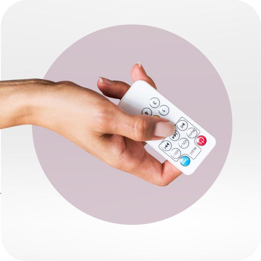 MoMi KENANI – Elektrische Babywippe mit Bluetooth, Fernbedienung & Musik, 5 Stufen – inkl. Moskitonetz – Hellgrau