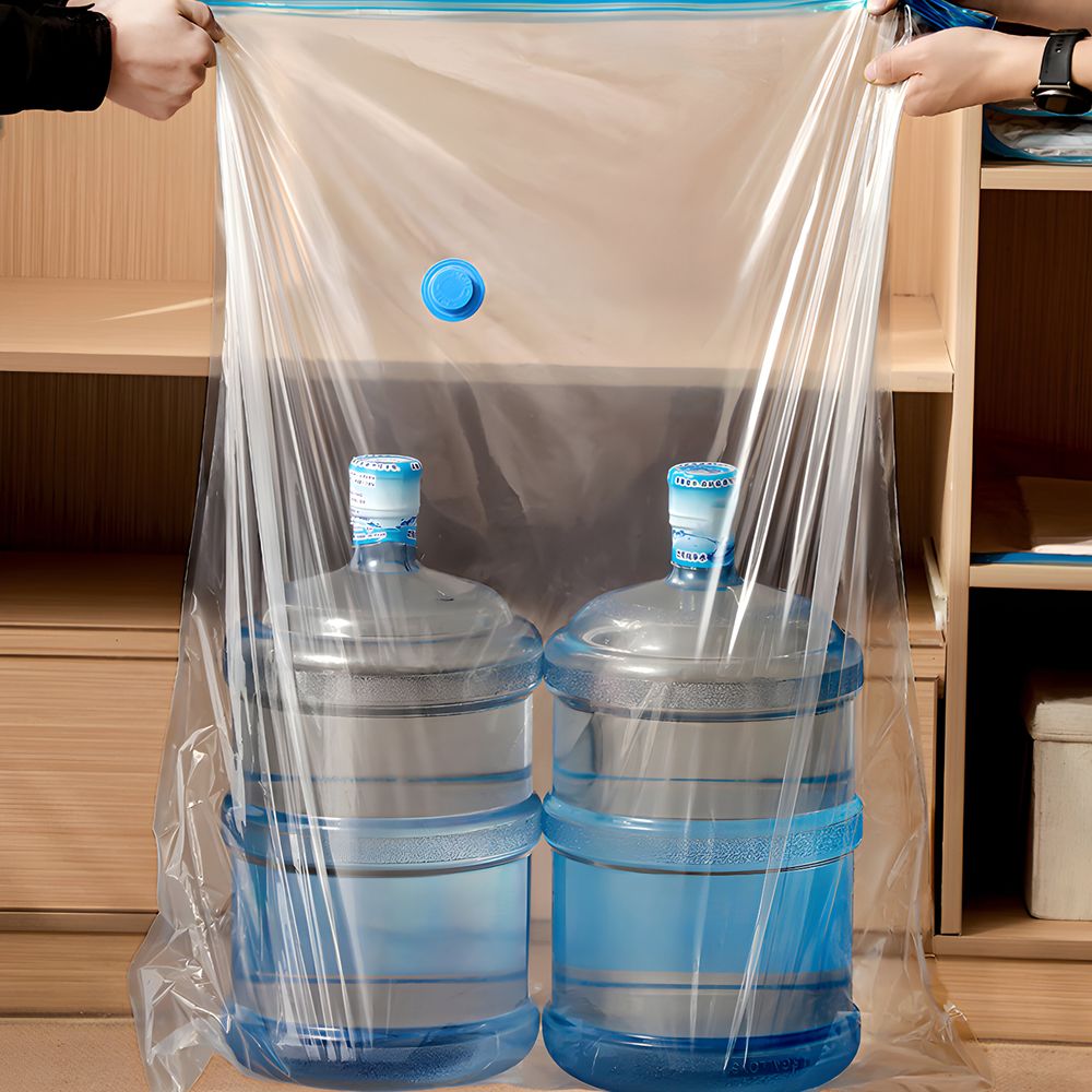 Vakuumbeutel 5er-Set Klein – Platzsparende Aufbewahrungsbeutel 30x50 Cm Wiederverwendbar Für Kleidung, Handtücher & Co.