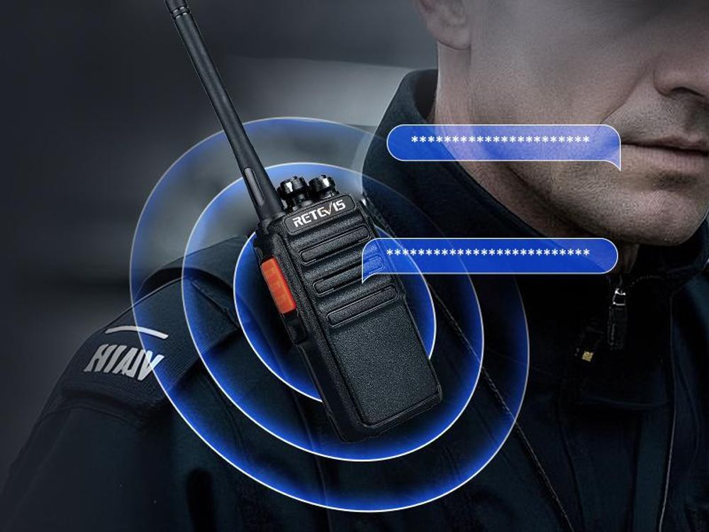 Retevis RT24 Plus Vysílačka, vysílačky PMR446 VOX TOT, vysílačka s náhlavní soupravou (4 kusy, černá), obousměrná vysílačka do školy, ostraha, staveniště, pomoc v nouzi