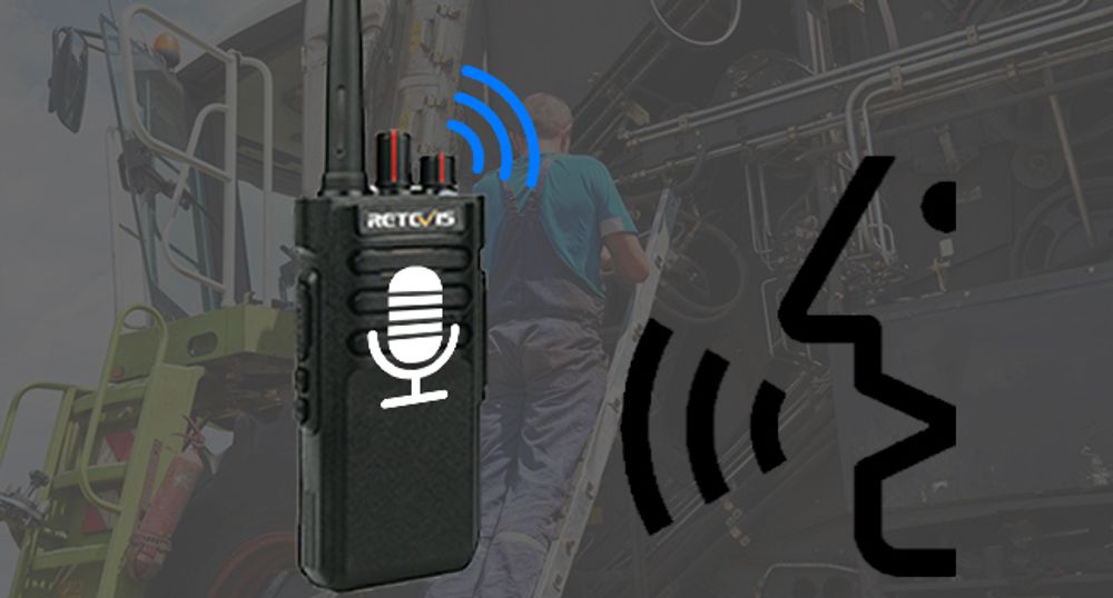 Retevis RT29 Funkgeräte set, 8KM Großer Reichweite, mit 6 Wege-Ladegerät, 3200 mAh, 16 Kanäle, VOX Scan, Squelch, Für Baustellen, Schule, Lager