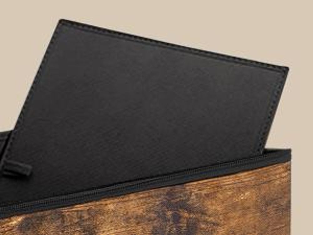 SONGMICS Faltbare Aufbewahrungskisten mit Griffen, 6er Set, Kleidung Organizer, Vliesstoff, 50 x 30 x 30 cm, braun