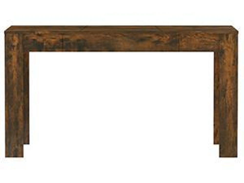 vidaXL Esstisch Räuchereiche 140x74,5x76 cm Holzwerkstoff
