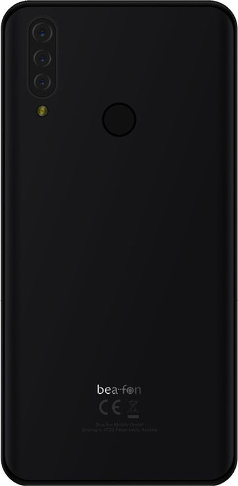 Bea-Fon M6s Plus schwarz inkl. TPU Case + Displayschutz