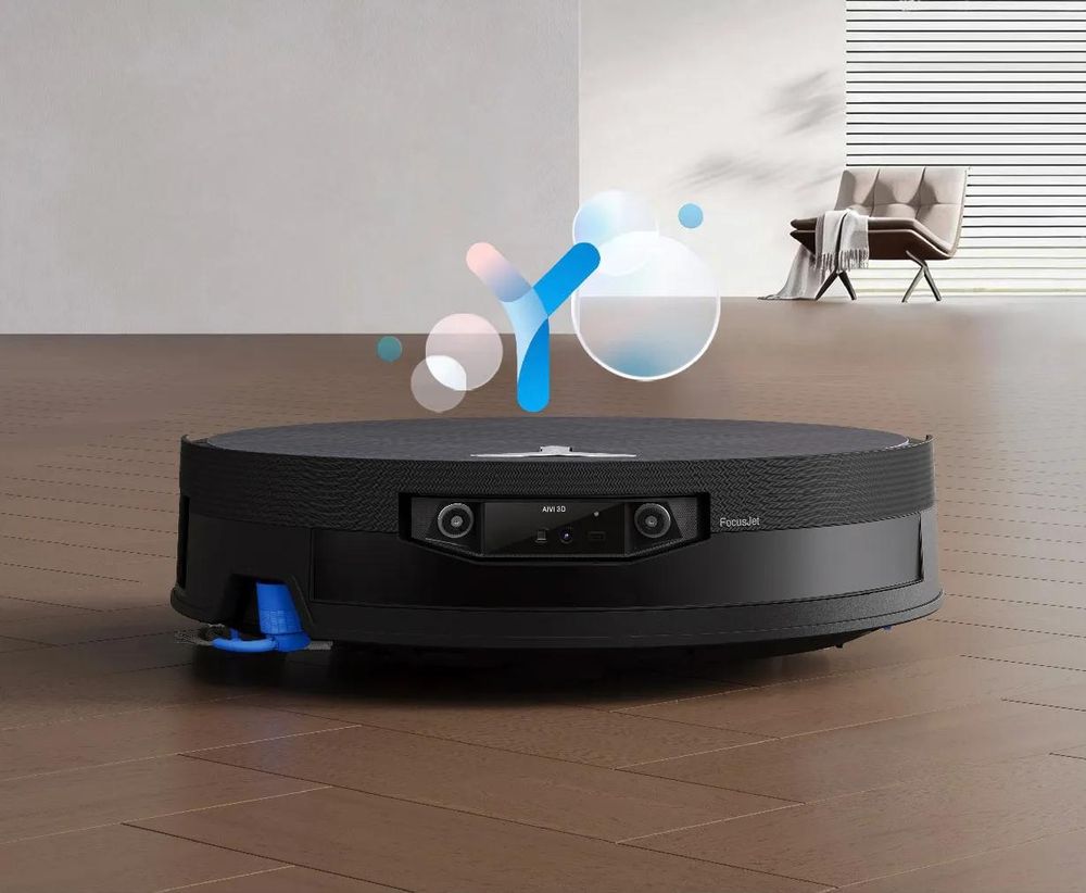 ECOVACS DEEBOT X12 PRO OMNI 22.000 Pa Staubsauger Roboter mit 2pcs Originale Reinigungslösung, FocusJet-System zur Fleckenvorlösung, schwarz