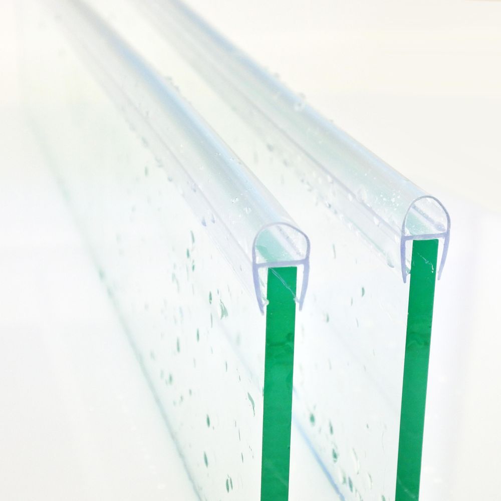Duschdichtung Duschkabinendichtung DK03 (4–5mm) – 190cm Ersatzdichtung für Duschkabinen