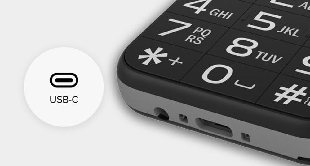 Myphone Halo 3 Lte Mobiltelefon Mit Tastatur Für Senioren Und Notrufstation