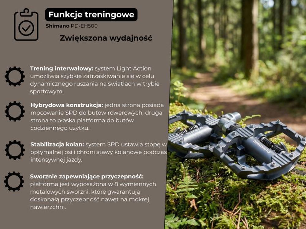Shimano EPDEH500, Szary, Chłopak, dziewczyna, 383 g, 1 szt.
