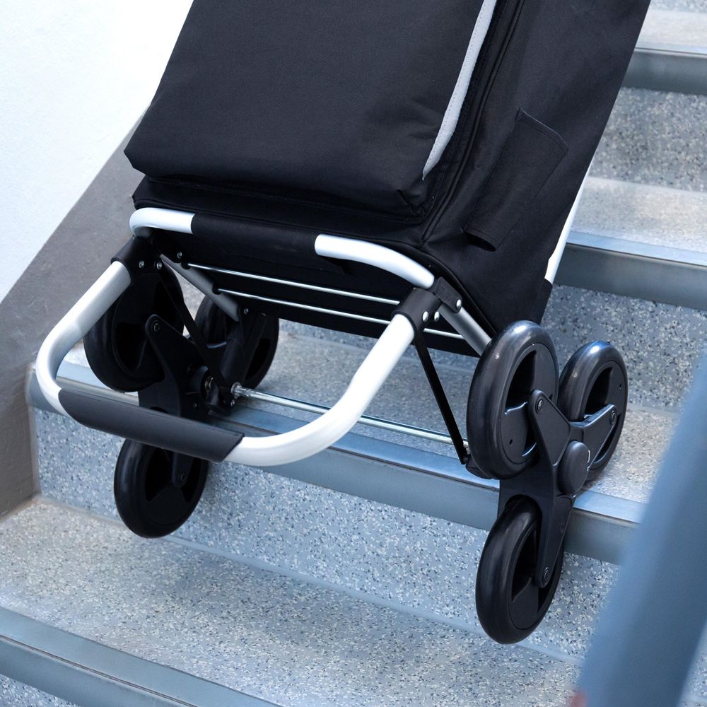 Meister Einkaufstrolley 3x3 Treppensteiger Mit Kühlfach Einkaufsroller Handwagen