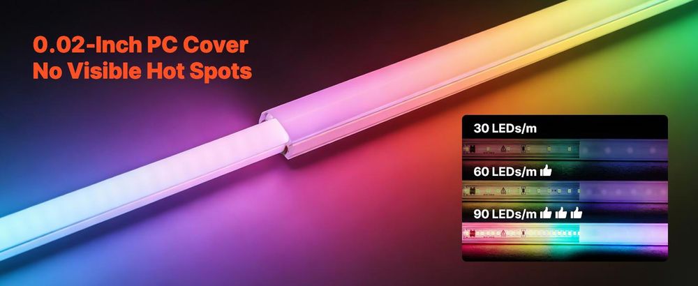 VEVOR LED Profil 10er-Pack 1 m, Eloxierte Aluminiumprofile mit Milchiger Abdeckung, Endkappen & Befestigungsclips, Kanäle, Diffusor für LED-Streifen, Ideal für Unterbau-Arbeitsplatten, U-Form