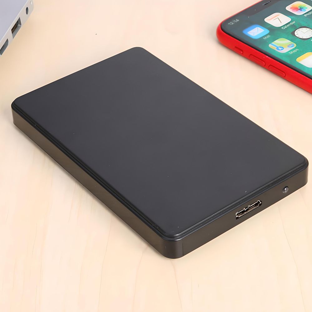 SSD Festplattengehäuse USB 3.0 2,5 Zoll SATA 3 HDD 7mm Festplatten Externes Gehäuse Portable Desktop Mobile Festplattenbox Festplatten-Gehäuse Retoo