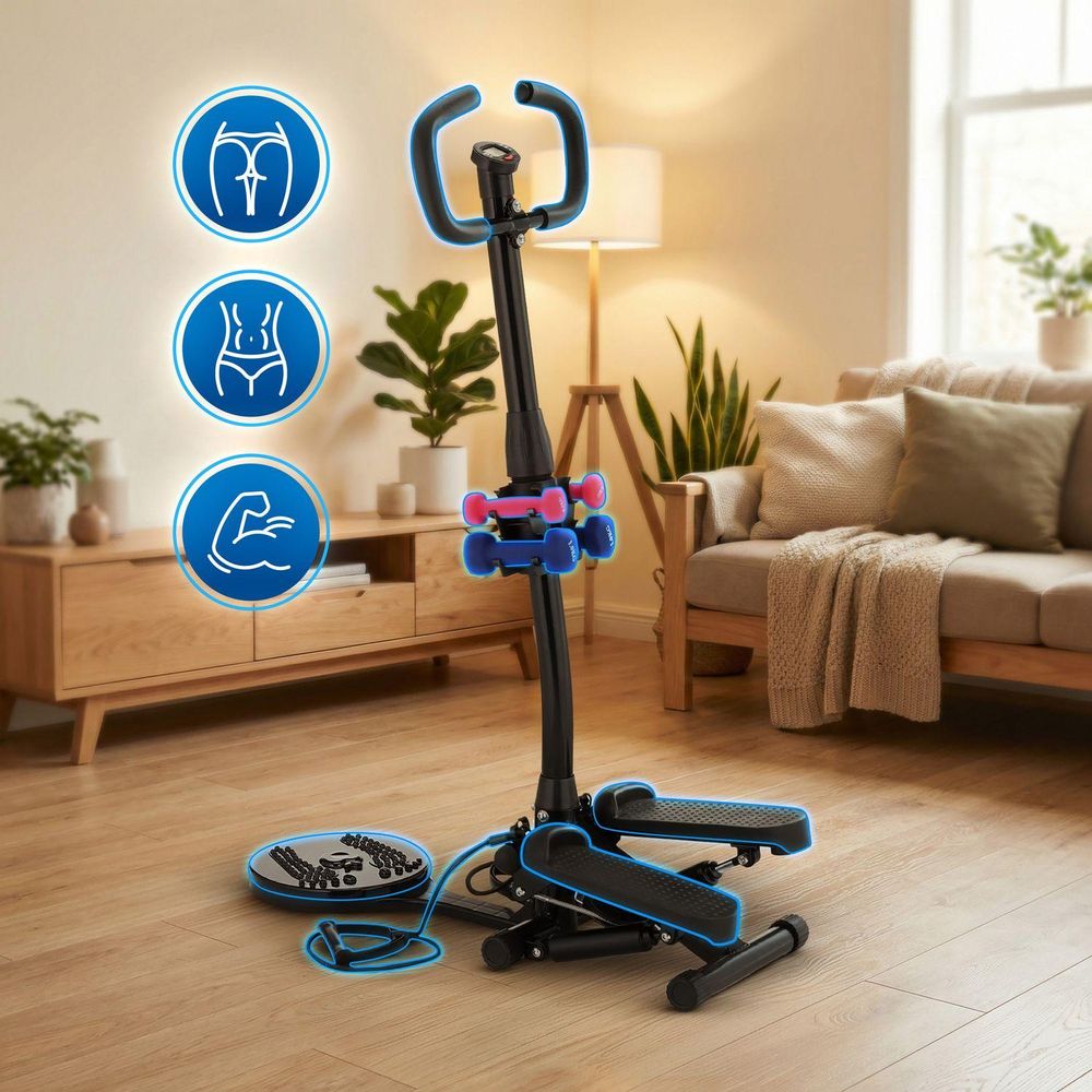 Fitnessgerät mit Markierungen für Training von Gesäß, Bauch und Armen