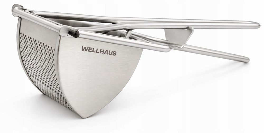 WELLHAUS Handkartoffelpresse aus Edelstahl