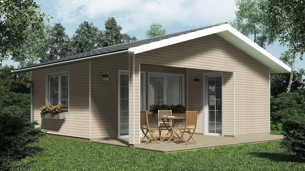 VILO Kunststoffpaneele SV-03 Holzoptik Hellgrau - Wandverkleidung & Dachpaneele für Innen & Außen - 3m -20 Stück